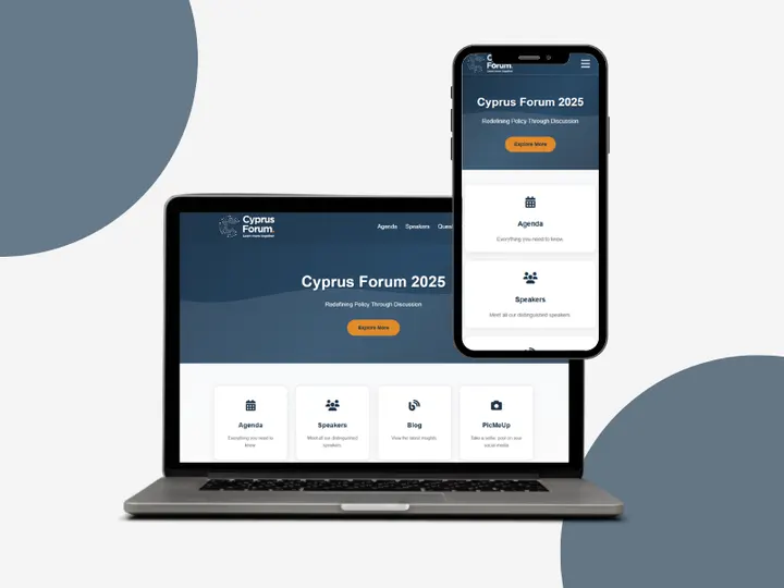 Cyprus Forum 2025 event website