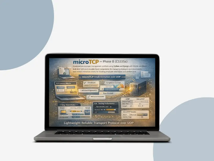 microTCP transport protocol project