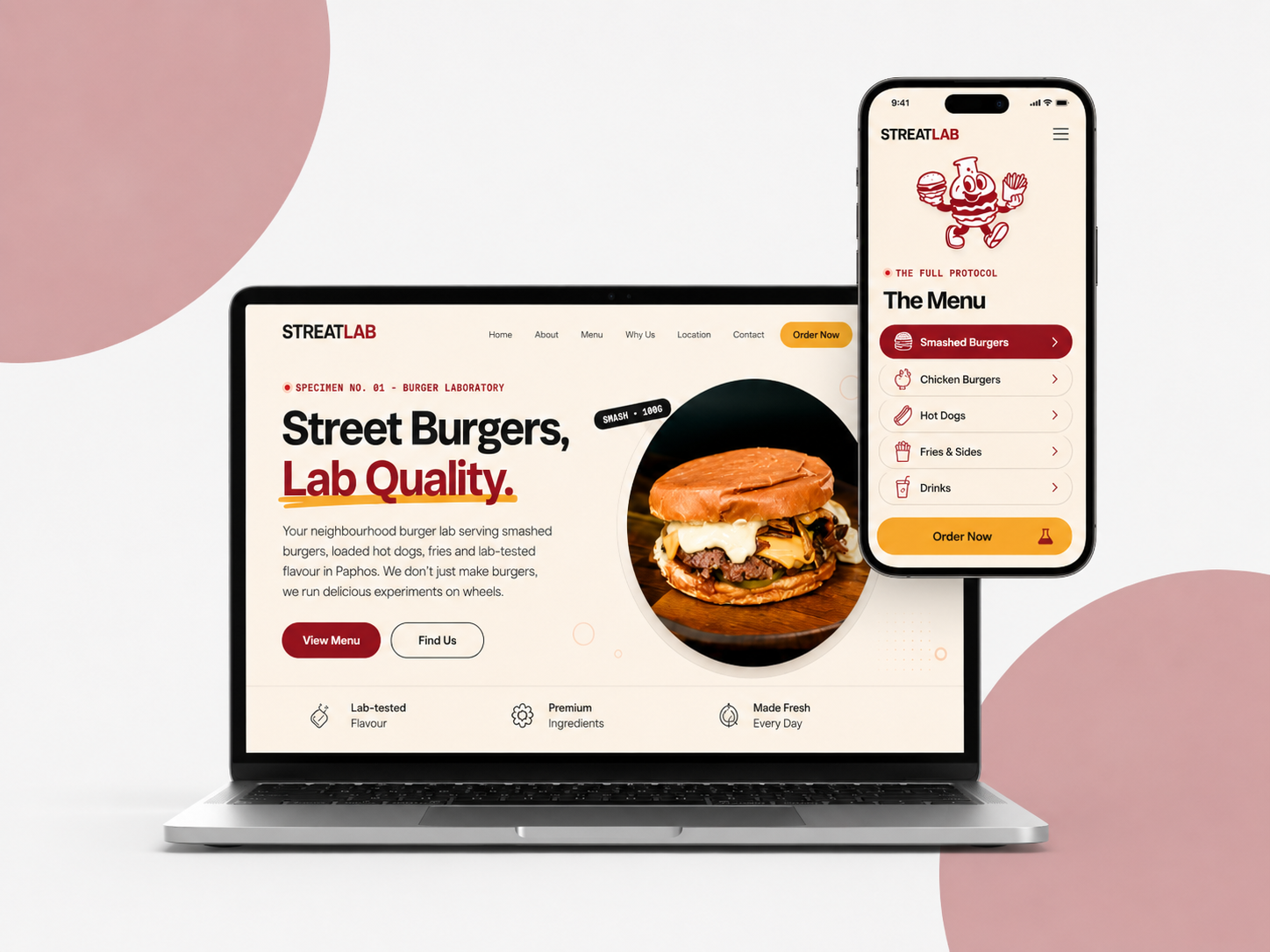 StreatLab website